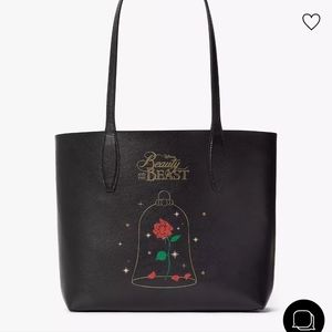 Disney X Kate Spade New York Beauty And The Beast Small Reversible Tote